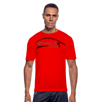 Men’s Moisture Wicking Performance T-Shirt - red