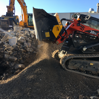 MB Crushers Padding Bucket | Model MB-HDS220 | Width 87