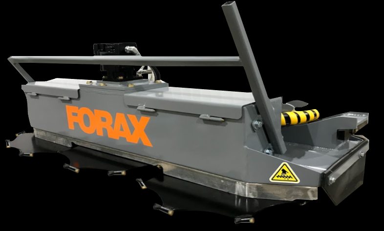 Forax Equipment XD72 6' Brush Cutter | Weight 1050lbs | Cutting Width 72 inches | Hydraulic Flow 25–30 gal/min |  For Road Grader