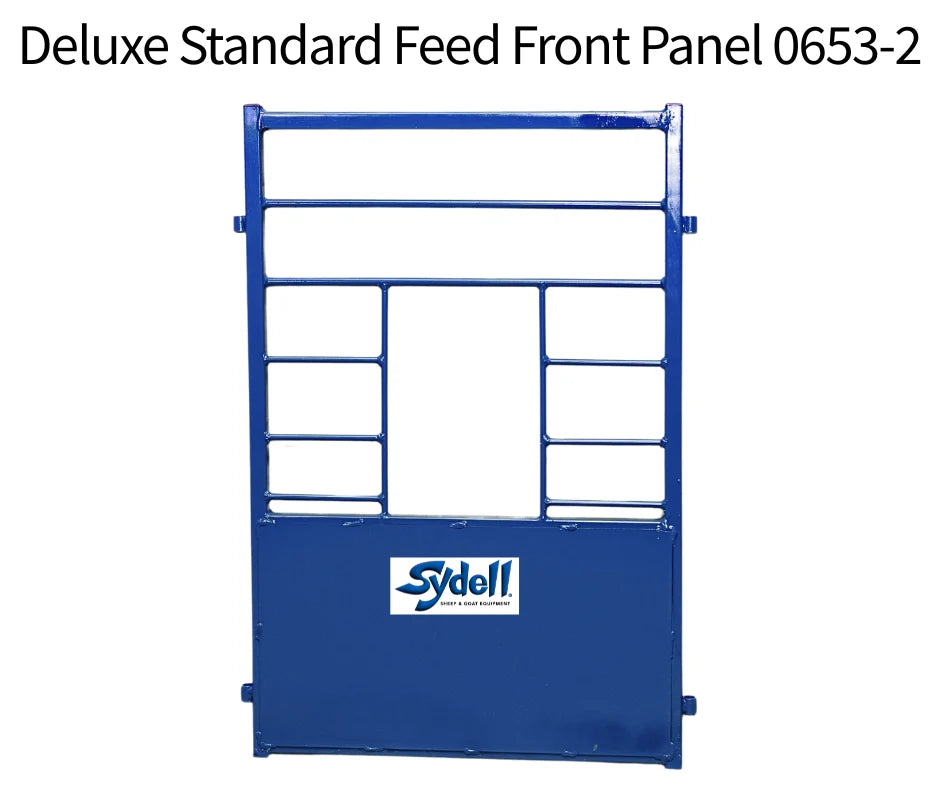Sydell Feed & Water Front Panel | #0653-2 | Deluxe Lambing & Kidding Pens | For Sheep & Goats