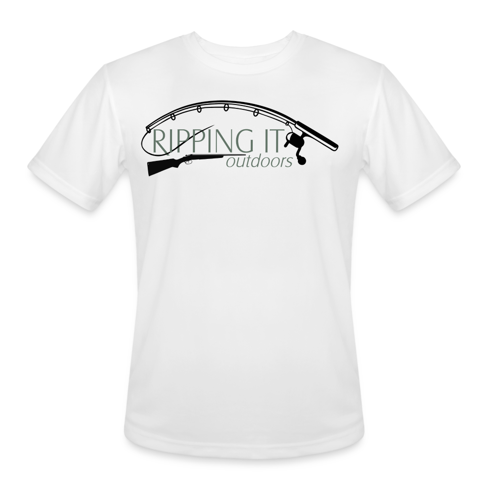 Men’s Moisture Wicking Performance T-Shirt - white