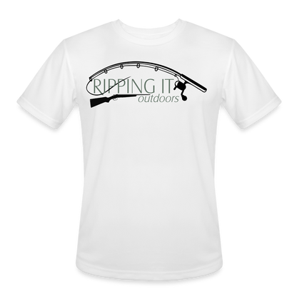 Men’s Moisture Wicking Performance T-Shirt - white