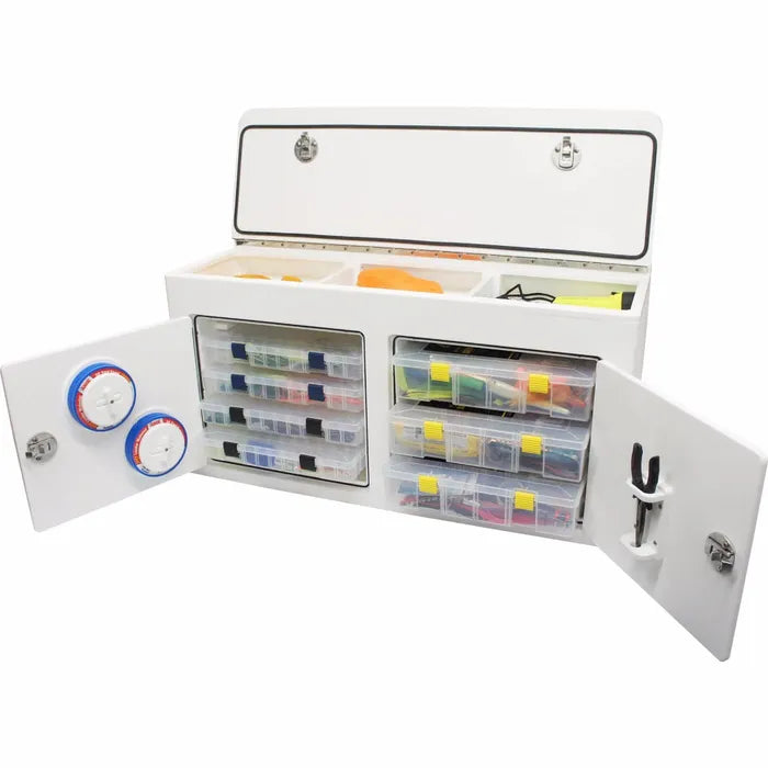 RIO MARINE CUSTOMS FREE STANDING TACKLE UNIT WITH TOP STORAGE