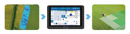 Sveaverken | F200 Auto Steer System | GNSS Guidance | 2.5cm Accuracy | 9 To 36 V Power Supply | Horsepower 60 To 500 HP | For Tractors