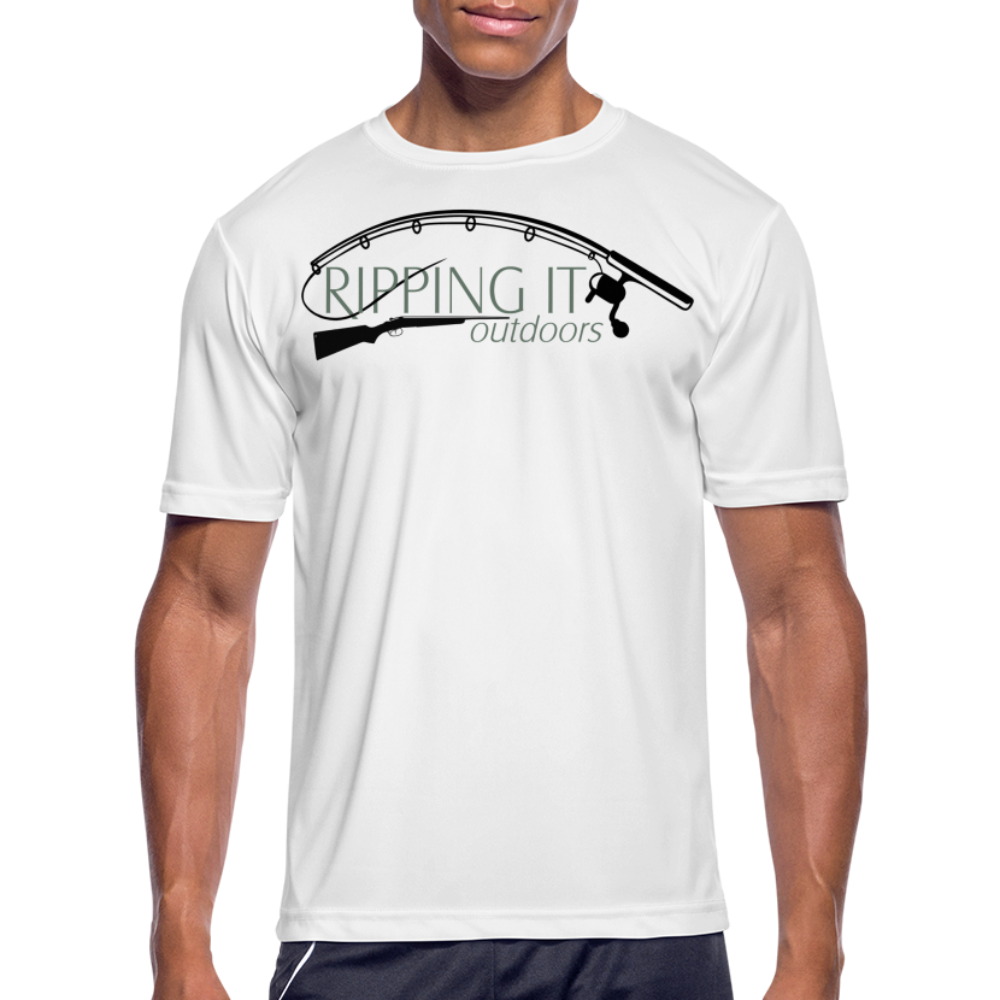 Men’s Moisture Wicking Performance T-Shirt - white