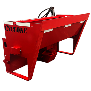 STOUT | Cyclone 60" Spreader | Spreading Range 5'-20' feet | 18.3 Cubic Foot Capacity | 15-24 GPM Hydraulic Flow | For Skid Steers