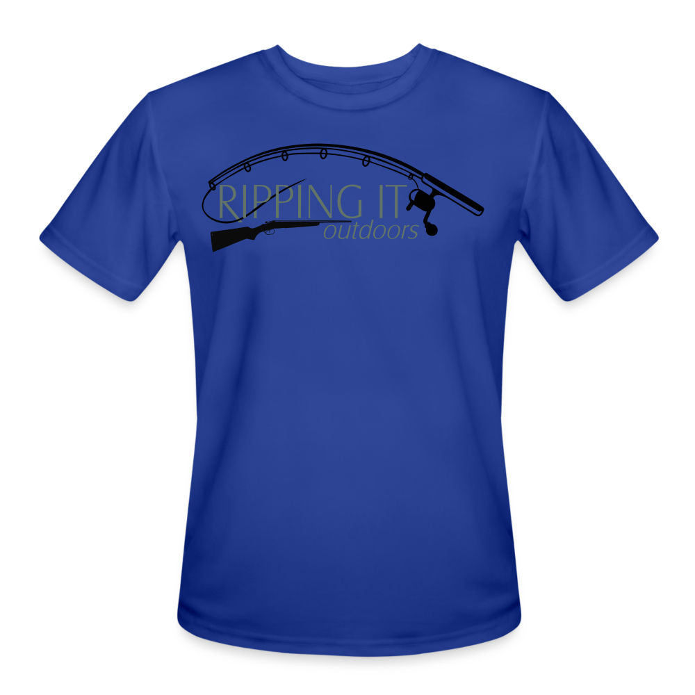 Men’s Moisture Wicking Performance T-Shirt - royal blue