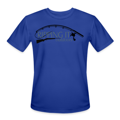 Men’s Moisture Wicking Performance T-Shirt - royal blue