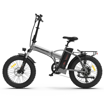 Aostirmotor Folding Electric Bike | Model A-30 | Motor Power 750 Watt | Maximum Speed 40 KM/H