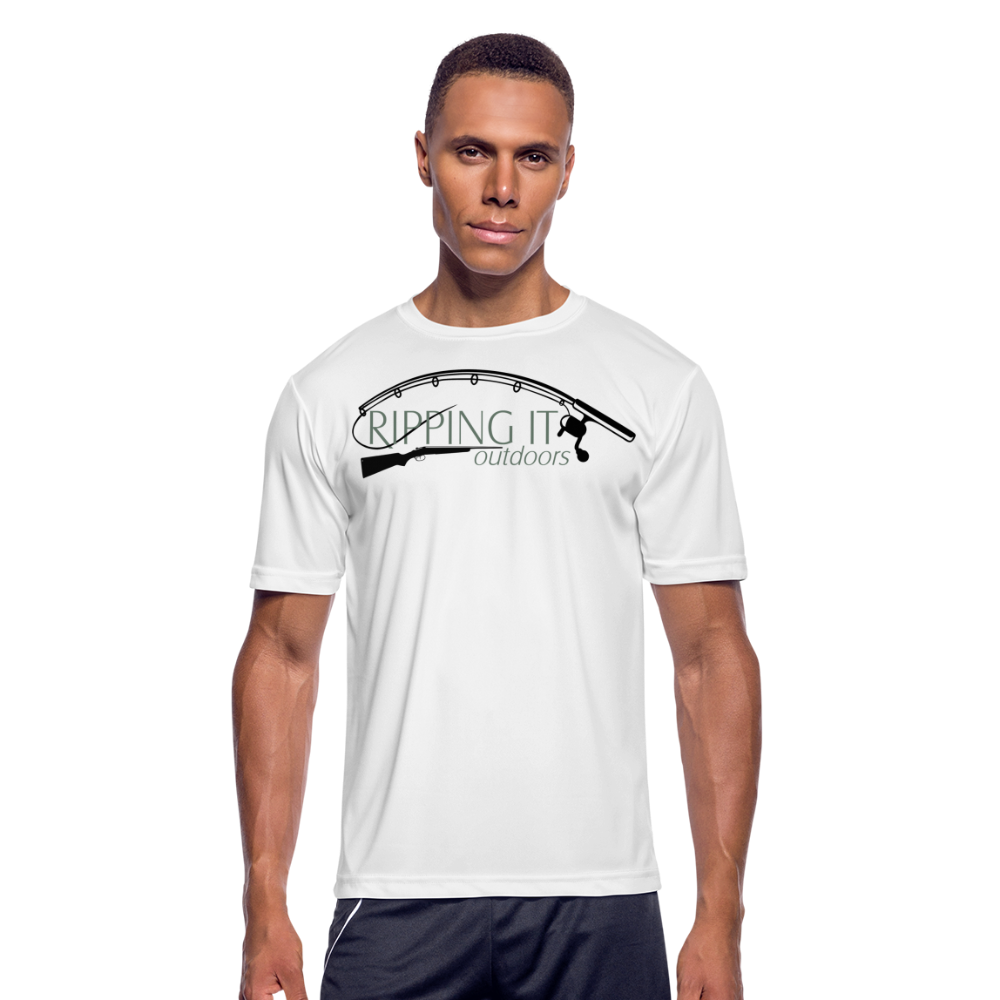 Men’s Moisture Wicking Performance T-Shirt - white