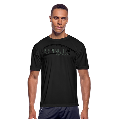 Men’s Moisture Wicking Performance T-Shirt - black