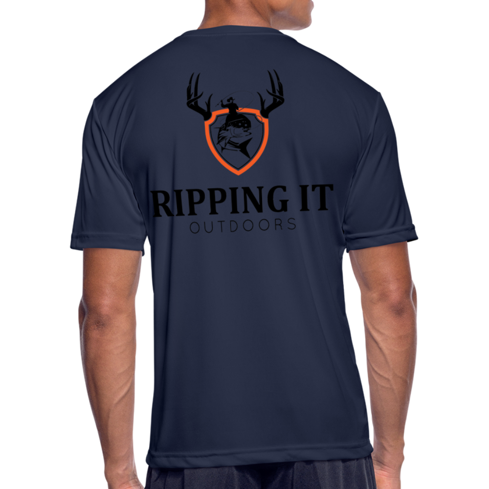 Men’s Moisture Wicking Performance T-Shirt - navy