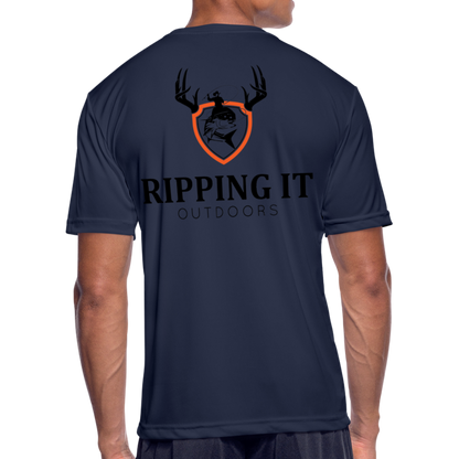 Men’s Moisture Wicking Performance T-Shirt - navy