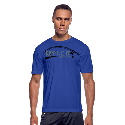 Men’s Moisture Wicking Performance T-Shirt - royal blue