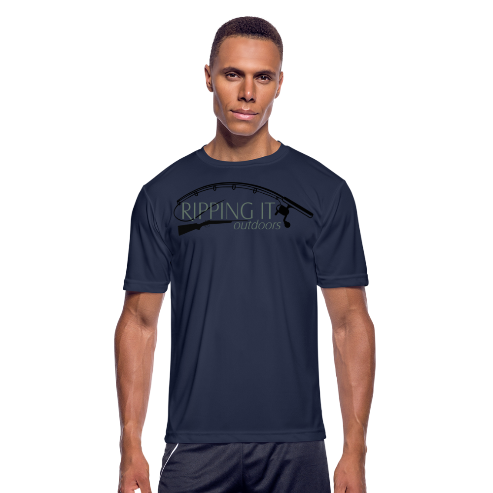 Men’s Moisture Wicking Performance T-Shirt - navy