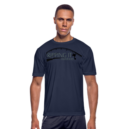 Men’s Moisture Wicking Performance T-Shirt - navy