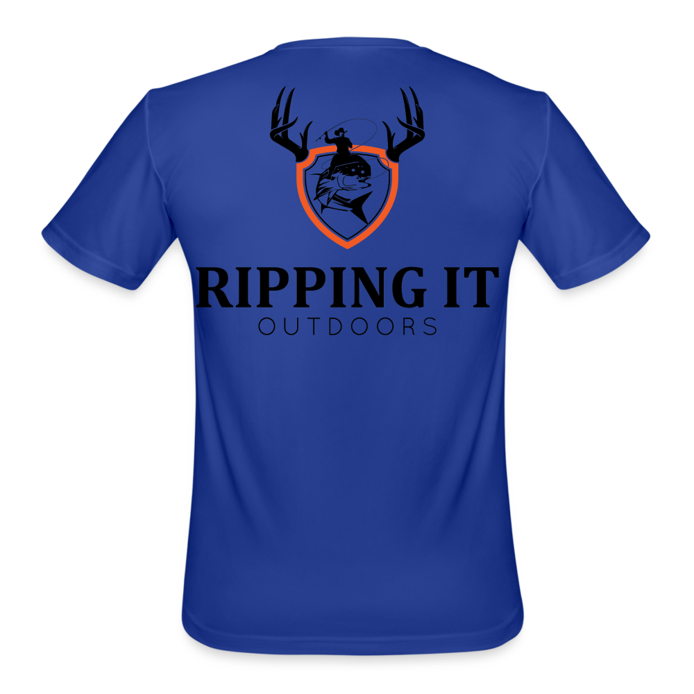 Men’s Moisture Wicking Performance T-Shirt - royal blue