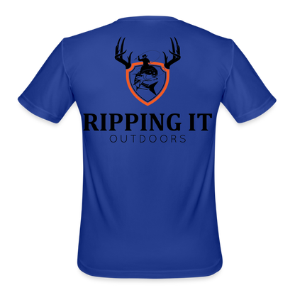 Men’s Moisture Wicking Performance T-Shirt - royal blue