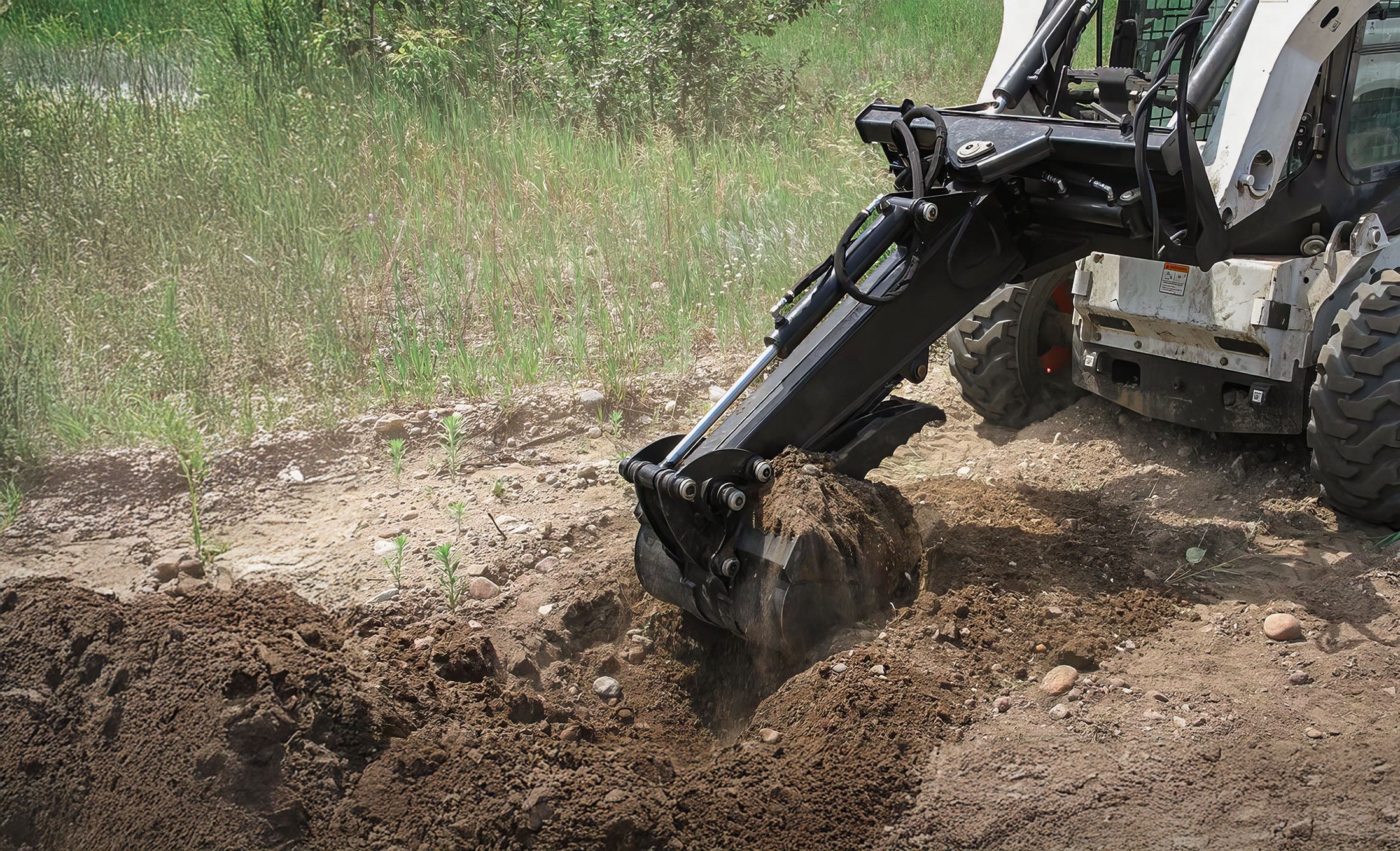 Dig Depths Erskine Industrial Digging Backhoe | Model DB240-S | Digging Depth 6 ...
