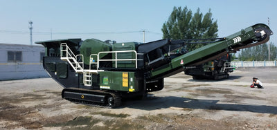 Upsen Mobile Jaw Stone Crusher | Model U-JC906 | Capacity 80-150t/h | Engine Horsepower 125 HP