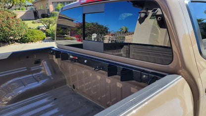 Black Widow Motorcycle Tie-Down Rack for Pickups | Model MC-BEDRACK-V2 | Width Up To 73" | Secures 2 Bikes | For Street, Cruiser & Dirt Bikes