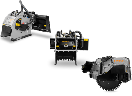 FAE Remote-Controlled Tracked Carrier | Model RCU120 | Up to 55° Slopes | 120 HP | For Forestry