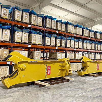 TERAN 12,412 lbs TDSH55 Rotating Shear, Excavator Attach