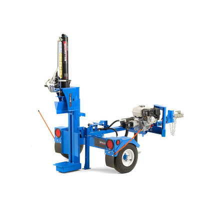 Wallenstein | Log Splitter | Model WXR545PL | 24" Split Opening | 22 Ton Hydraulic Force | Horizontal, Vertical & 20° Split Angle | For Heavy-Duty Wood Processing