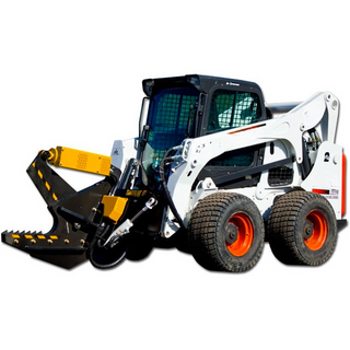 Arrow Tree Shear Hydraulic Rotate Series | Size 10", 12" & 16" | 5–10 GPM | For Skid Steers