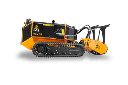 FAE Remote-Controlled Tracked Carrier | Model RCU55 | 56 HP | Up to 55° Slopes | For Forestry