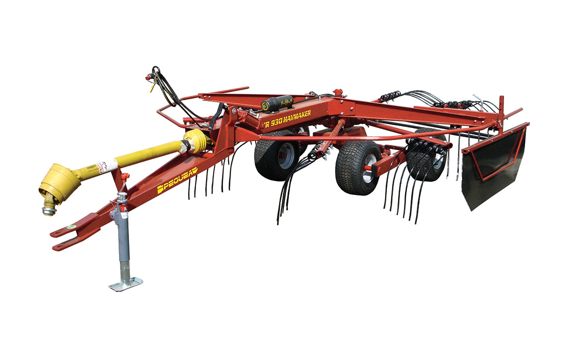 PEQUEA	HAY RAKE ROTARY RAKE 10' 8"-13' WORKING WIDTH FOR TRACTOR