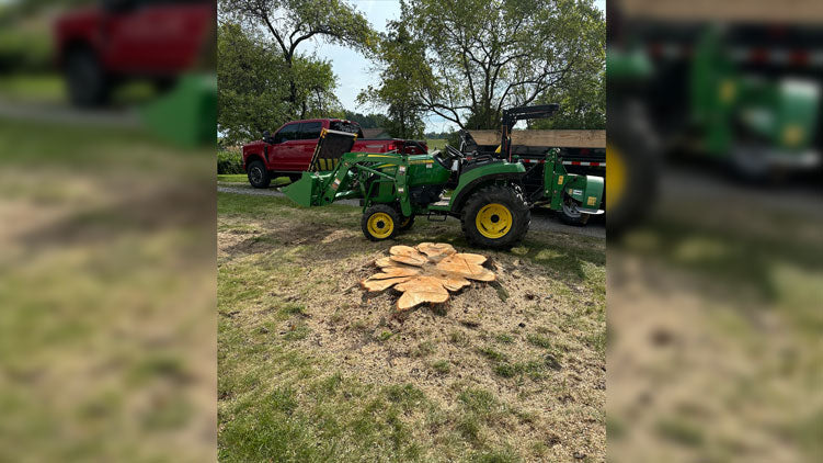 Baumalight 3-Point Hitch Stump Grinder | Model 1P24 | Rotor Size 24" | Horsepower 20 To 45 HP | For Tractors