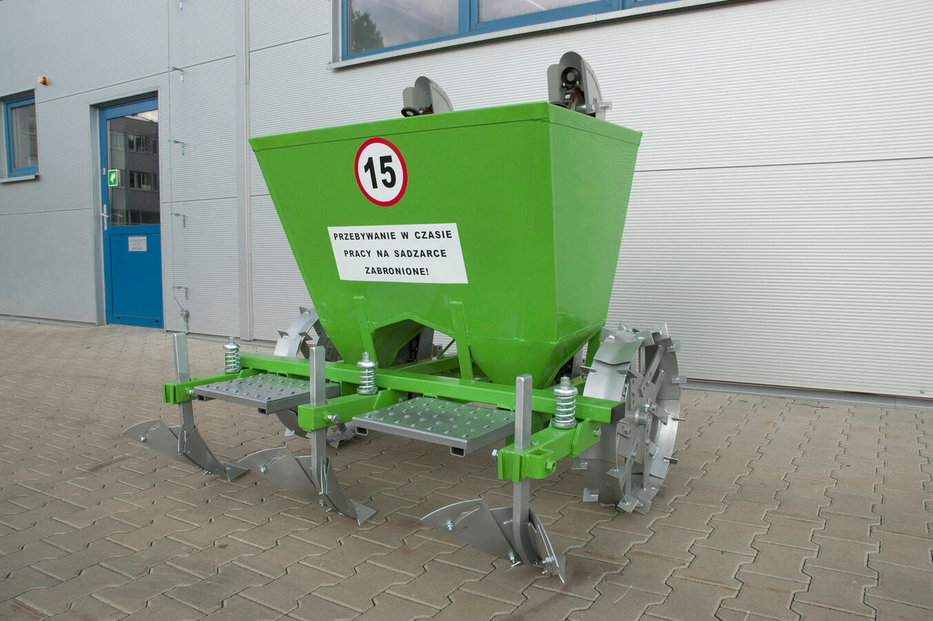 Bomet 2-Row Potato Planter Gemini | Width 24.6"-29.5" | 28-43 HP | For Tractors