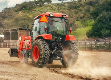 KIOTI NS6010 Cab 4WD Tractor | 60 HP Gross Power | Hydrostatic Transmission, Climate-Controlled Cab