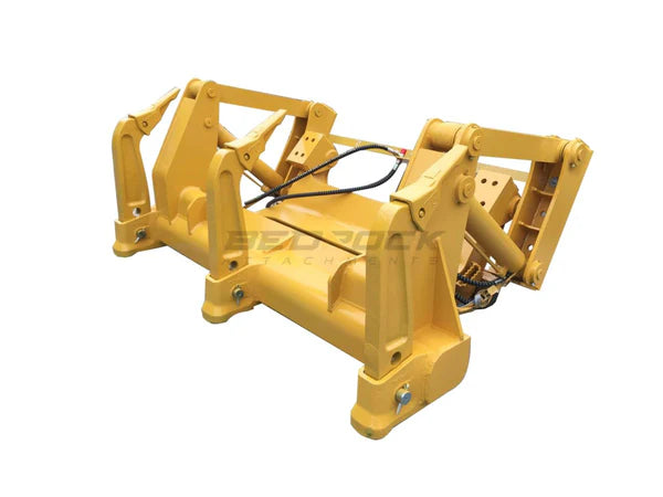 Bedrock Attachments Multi-Shank Ripper Series | Widths 88.5" & 104.3" | Models WR01, WR02 & WR03 | Machine Size 15–23 Ton | For Wheel Loaders