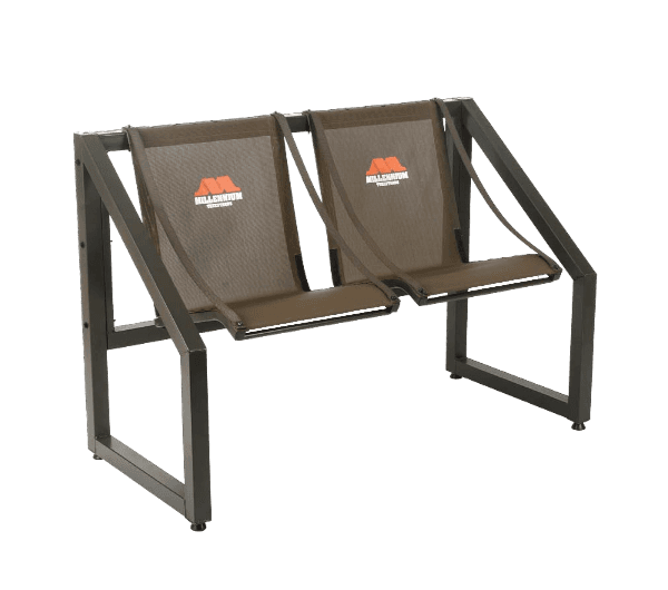 Millennium Treestands B2X 2 Man Steel Bench | Model B-002-2X | Width 53" | Capacity 600 lb