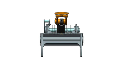 Bedrock Attachments Pin Grabber Thumb | Model EPT100-PG2T54W | Width 47.6" | Pin Size 100mm | 2 Teeth | Machine Size 30-36 Ton | For Excavators