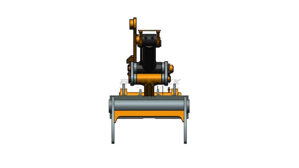 Bedrock Attachments Pin Grabber Thumb | Model ET80-PG2T48 | Width 46.1" | Pin Size 80mm | 2 Teeth | Machine Size 20-24 Ton | For Excavators