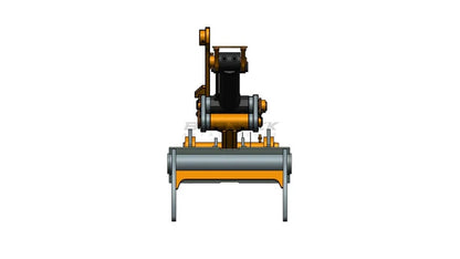 Bedrock Attachments Pin Grabber Thumb | Model ET80-PG2T48 | Width 46.1" | Pin Size 80mm | 2 Teeth | Machine Size 20-24 Ton | For Excavators