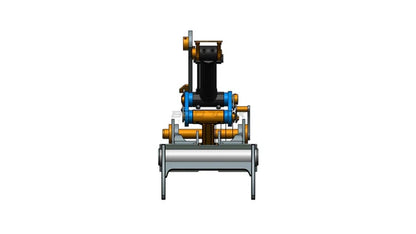 Bedrock Attachments Pin Grabber Thumb | Model ET90-PG2T48 | Width 46.5" | Pin Size 90mm | 2 Teeth | Machine Size 24-29 Ton | For Excavators