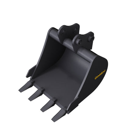 Gentec Equipment Digging Bucket | Bucket Width 12", 16", 18", 20" & 24" | Machine Size 2.3-3.9 Tons | For Excavators