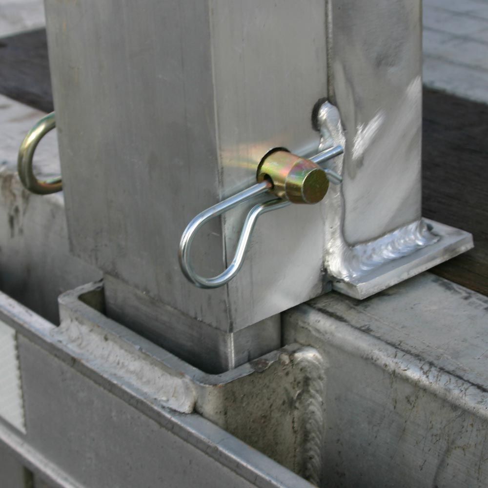 Heavy Duty Ramps Aluminum Load Leveler Bridge | Model 20-04-101-20-LL | Size 5" L x 100-7/8" W x 20" H | 20,000 lb | Horsepower 23 HP | For 20" Drop Step Deck Trailers