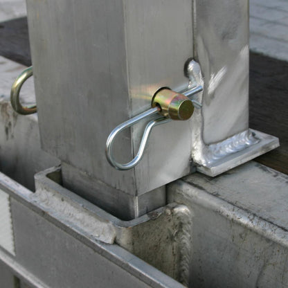 Heavy Duty Ramps Aluminum Load Leveler Bridge | Model 20-04-101-20-LL | Size 5" L x 100-7/8" W x 20" H | 20,000 lb | Horsepower 23 HP | For 20" Drop Step Deck Trailers