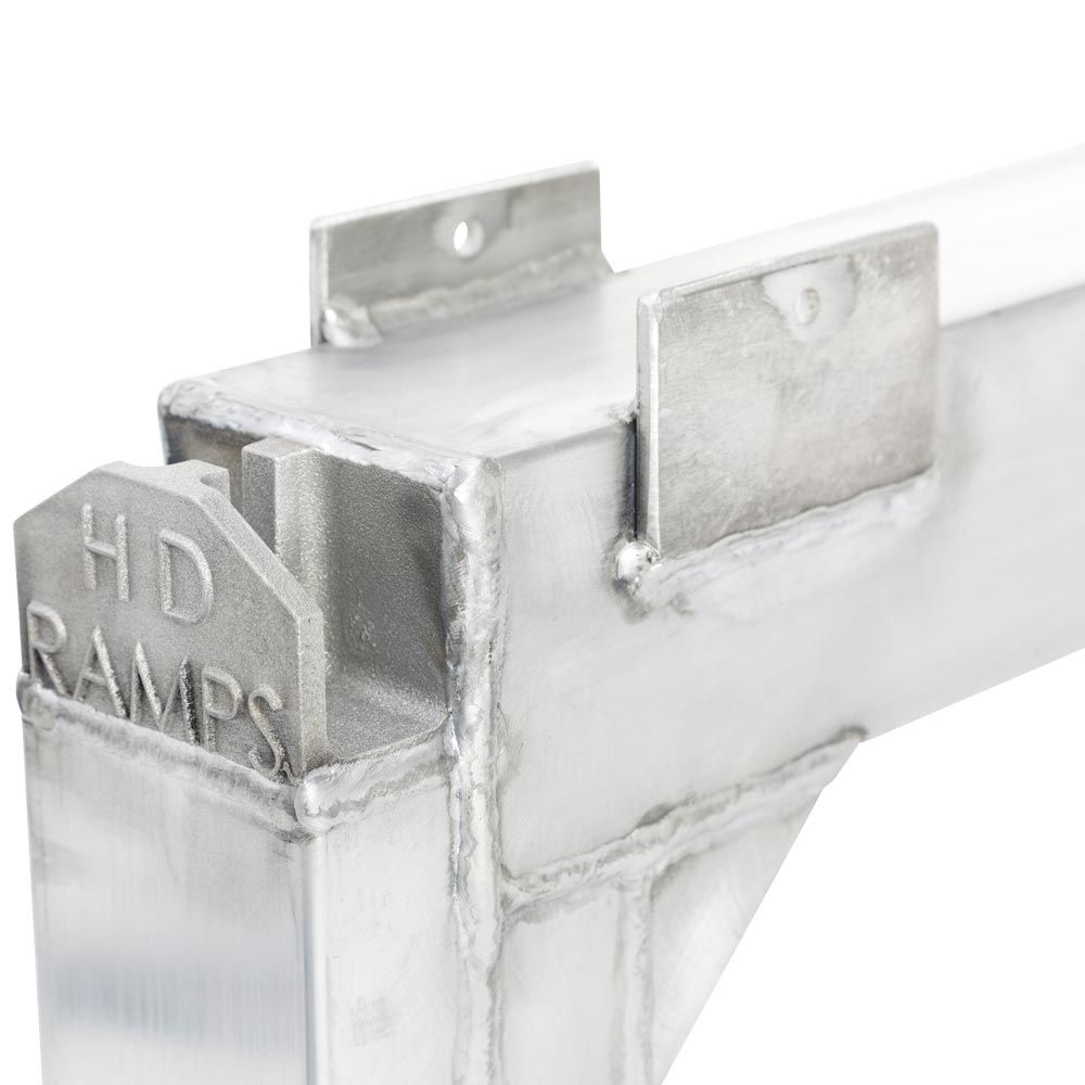Heavy Duty Ramps Aluminum Load Leveler Bridge | Model 20-04-101-20-LL | Size 5" L x 100-7/8" W x 20" H | 20,000 lb | Horsepower 23 HP | For 20" Drop Step Deck Trailers