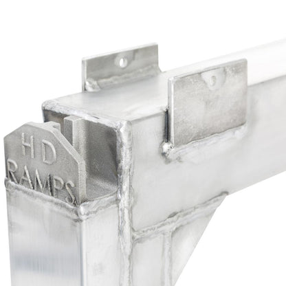 Heavy Duty Ramps Aluminum Load Leveler Bridge | Model 20-04-101-20-LL | Size 5" L x 100-7/8" W x 20" H | 20,000 lb | Horsepower 23 HP | For 20" Drop Step Deck Trailers