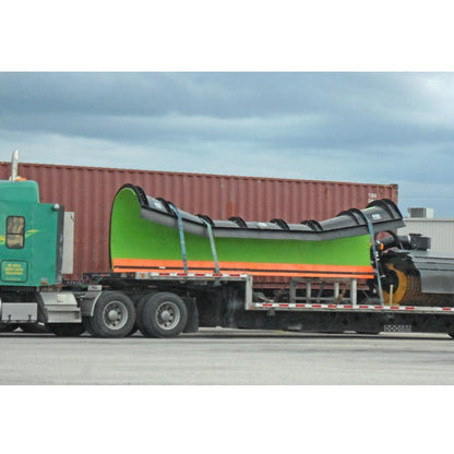 Heavy Duty Ramps Aluminum Load Leveler Bridge | Model 20-04-101-26-LL | Size 5" L x 100-7/8" W x 26" H | Capacity 20,000 lb. | Horsepower 23 HP | For 26" Drop Step Deck Trailers