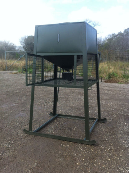 AWS Blind | Heavy Duty Broadcast Feeders | Capacity 1000lb, 2000lb & 3000lb | Widths 36" To 48" | Solar Timer + EZ Fill + Optional Cage | Horsepower 15 To 75 HP | For Tractor, ATV & UTV