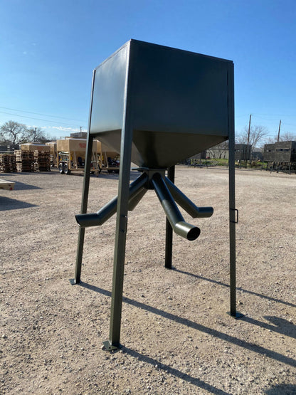 AWS Blind | Heavy Duty Protein Extended Tube Feeders | Model 1000 lb, 2000 lb & 3000 lb Capacity | Gravity-Fed | Horsepower 20 To 75 HP | For Tractors, ATVs, UTVs