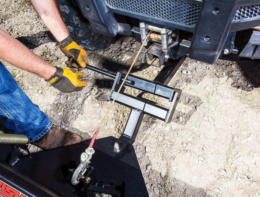 Swisher UTV Commercial Pro Plow Combo | Model 20040 | 62" Steel Blade | Heavy-Duty Snow & Dirt Plow Attachment | Horsepower 15 To 25 HP | For UTVs