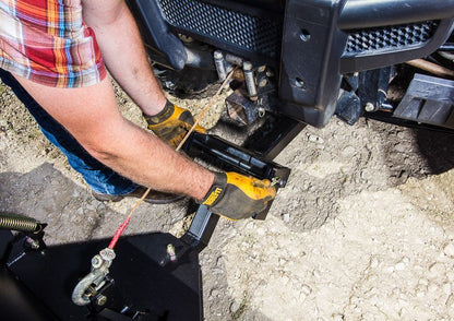 Swisher UTV Commercial Pro Plow Combo | Model 20040 | 62" Steel Blade | Heavy-Duty Snow & Dirt Plow Attachment | Horsepower 15 To 25 HP | For UTVs